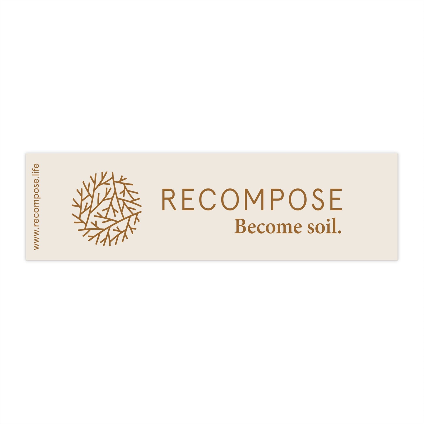 Become Soil Bumper Sticker