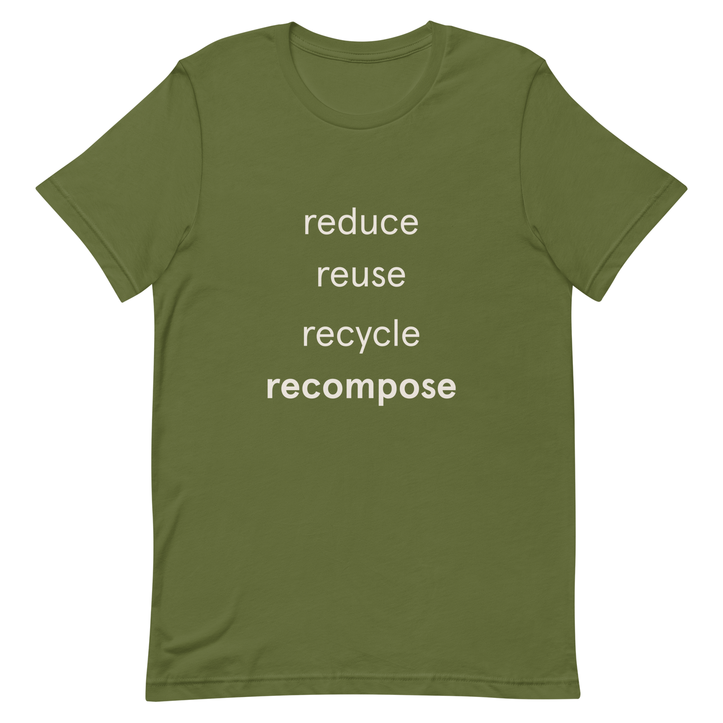 The Ultimate in Recycling Unisex t-shirt